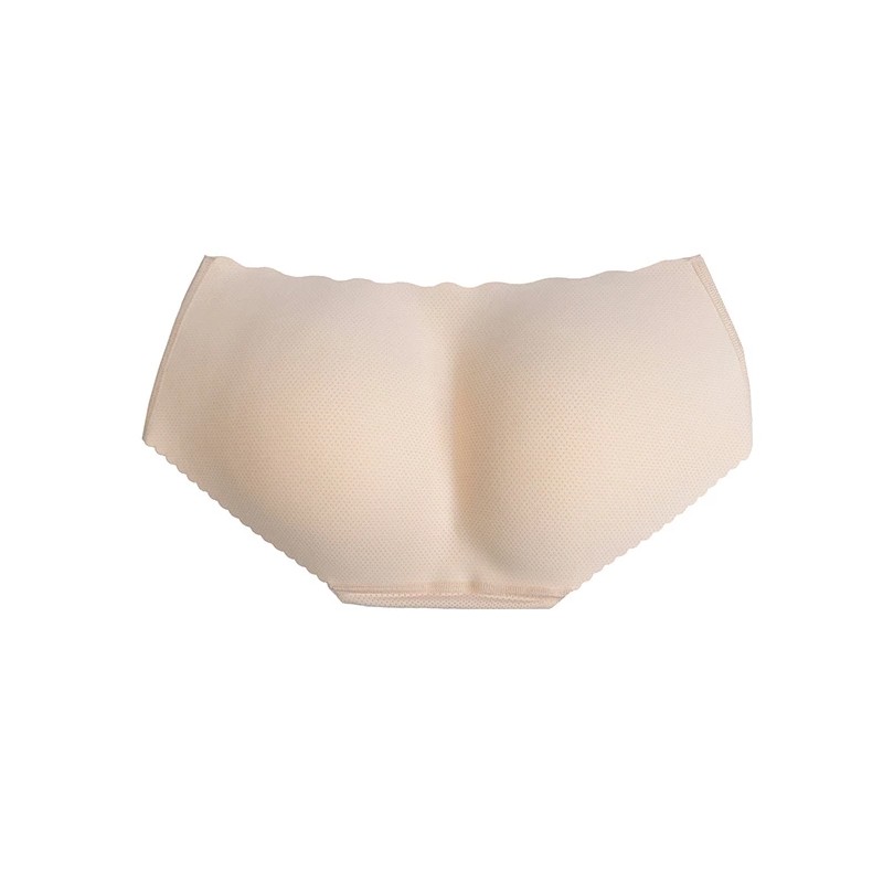 Majtki powiększające pośladki - Bye Bra Padded Panties Niski stan M Nude